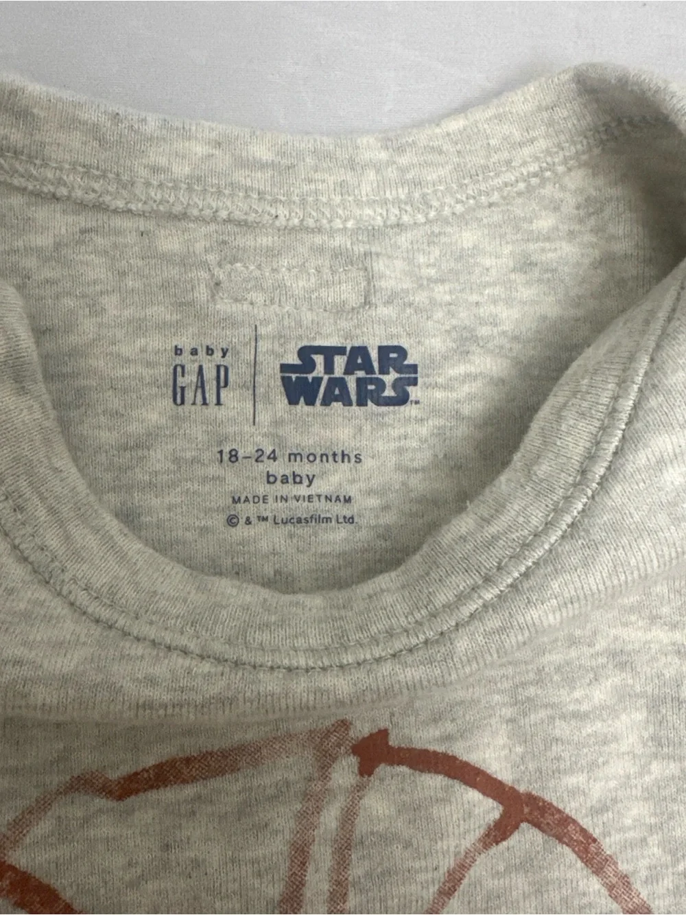 Baby Gap Star Wars Yoda & Chewbacca 3-Piece Outfit Set 18-24M